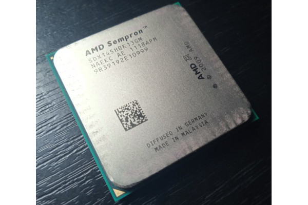 Procesor AMD Sempron 145 2,8GHz, 1MB, Socket AM2+ AM3, K10, SDX145HBK13GM, Sargas, 2009, [deblocat devine Athlon II X2 4450e Dual Core 2MB], Second Hand